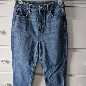 American Eagle Mom jeans size 0